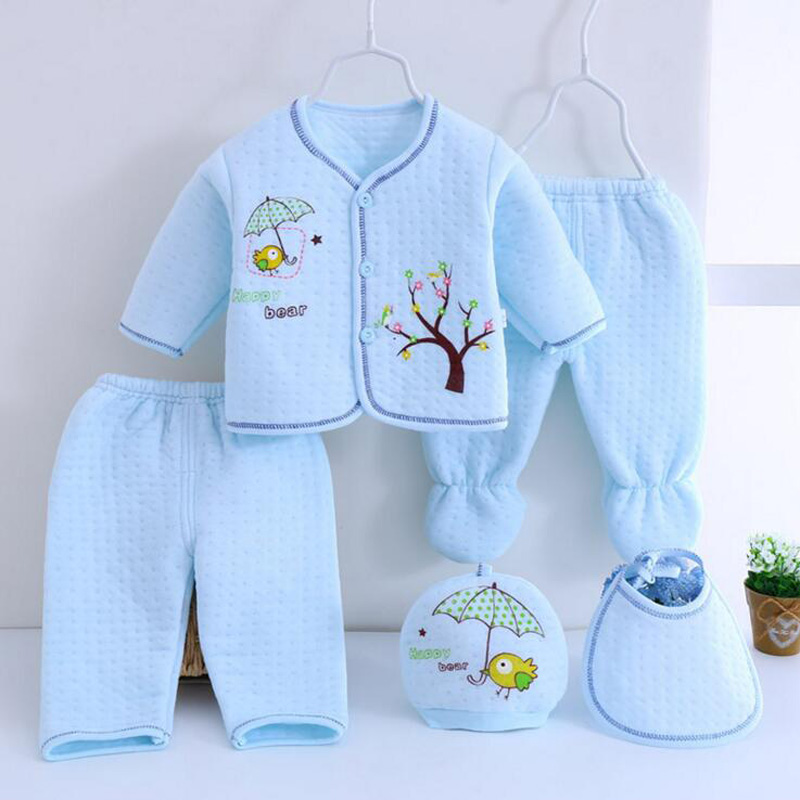 Baby Clothing Good Quality - Bekamille 5pcs/set Autumn Winter Newborn Sets