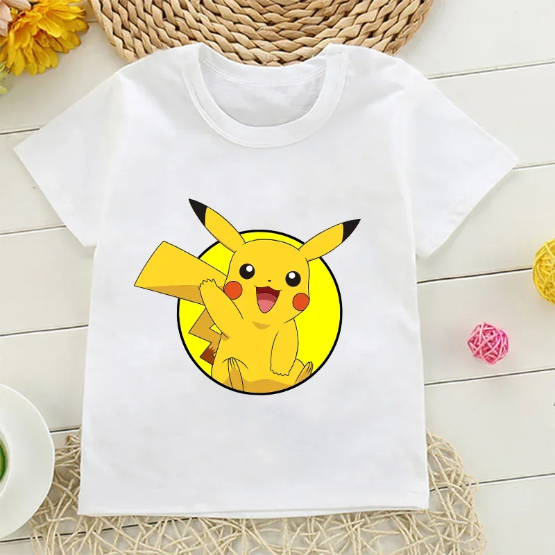 Baby Clothing For Summer - Pikachu Pokemon Cotton T Shirt Boy