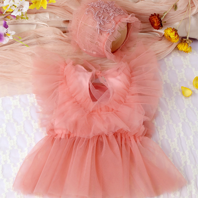 Ylsteed Newborn Girl Mesh Romp - Baby Clothing Newborn ulasan dan harga