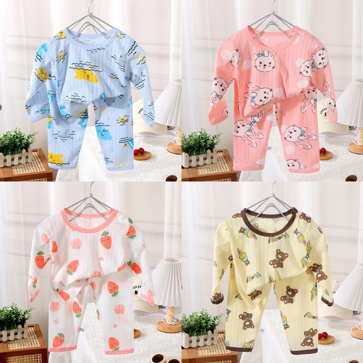 2024 New Baby Cotton Home Clot - Baby Clothing Dividers ulasan dan harga