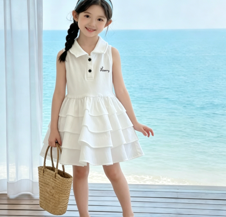 Girls Dress 2026 Spring and Su - Baby Clothing Layers ulasan dan harga