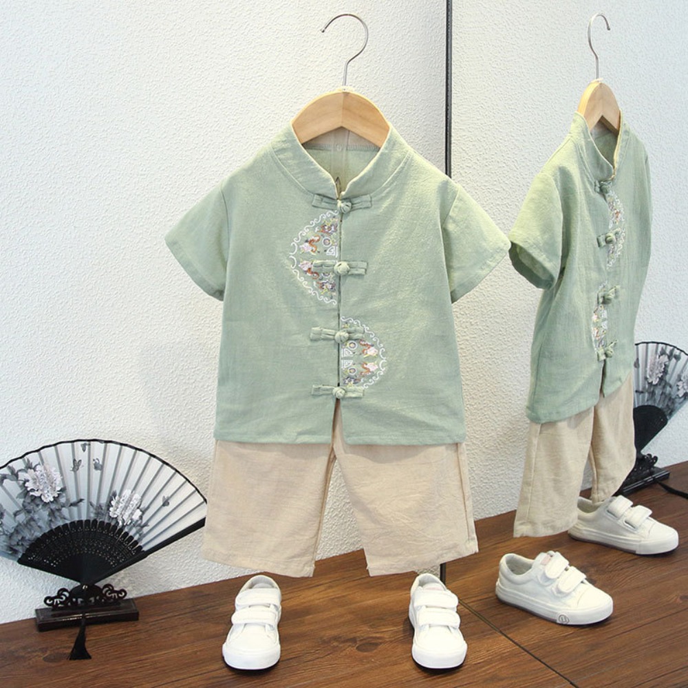 Boys' Hanfu Baby Ethnic Style  - Baby Clothing Dividers ulasan dan harga