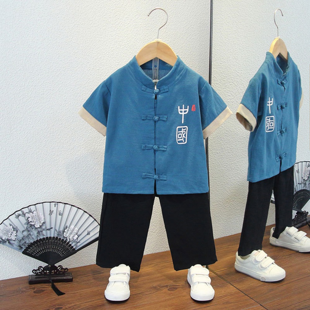 Boys' Hanfu Baby Ethnic Style  - Baby Clothing Dividers ulasan dan harga