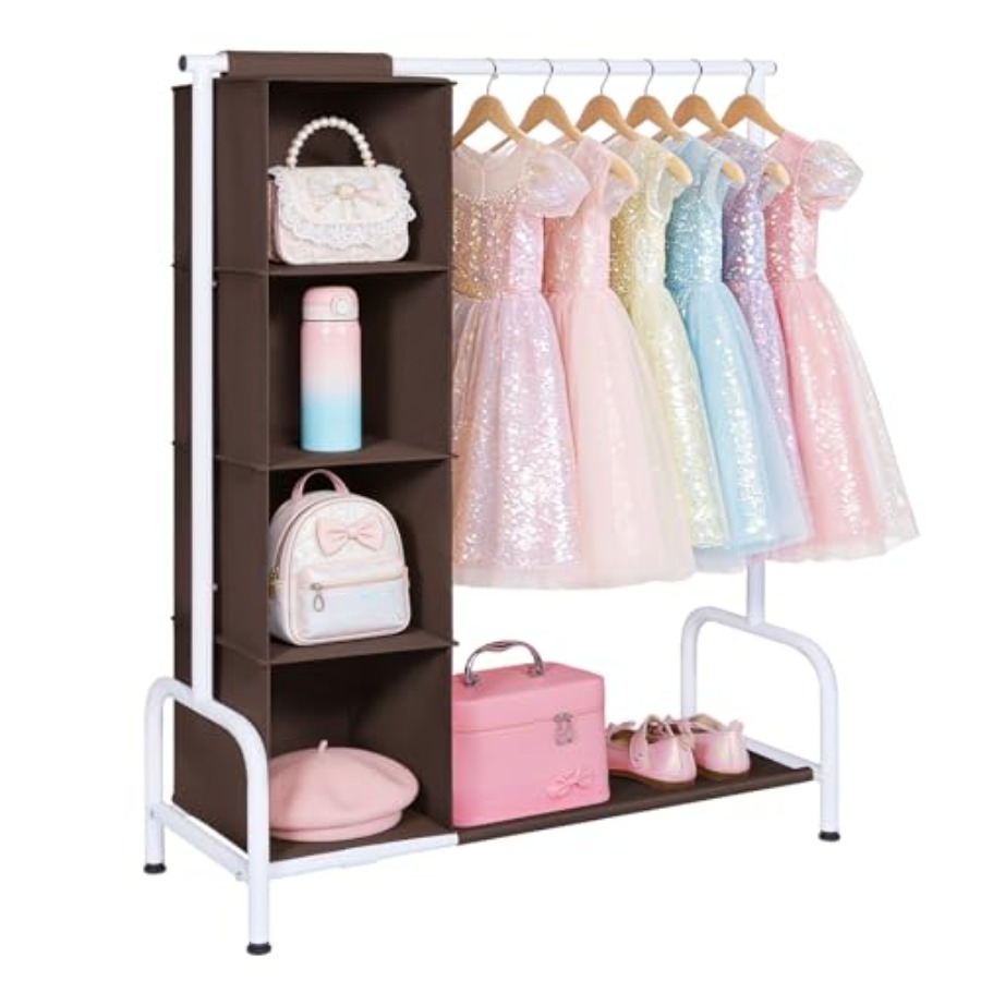 Clothing Rack with Hanging Org - Baby Clothing Hanging Rack ulasan dan harga