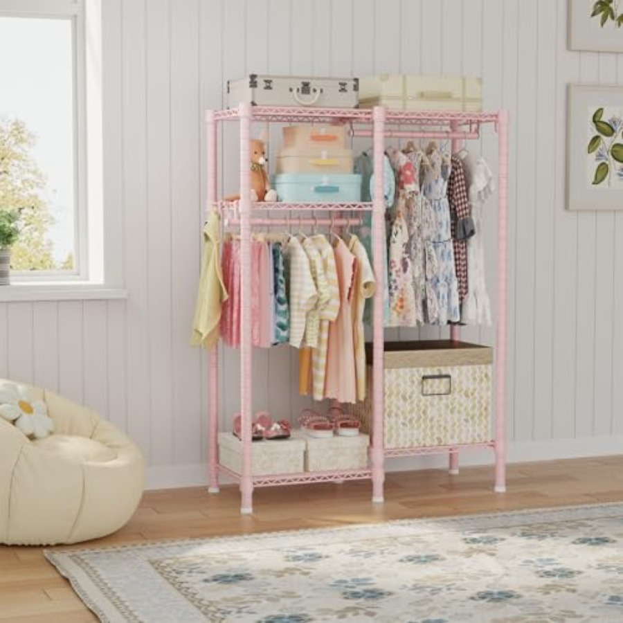 F1 Clothes Rack for,Baby, Stud - Baby Clothing Hanging Rack ulasan dan harga