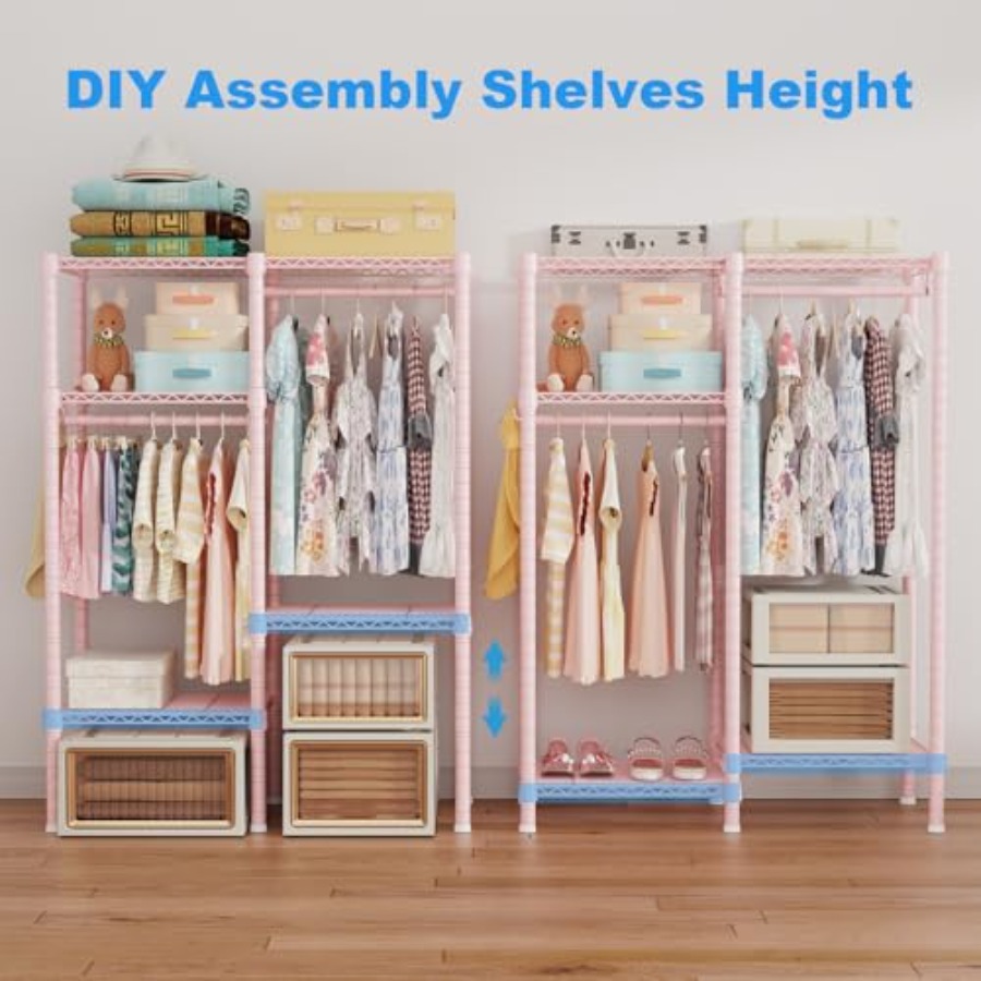 F1 Clothes Rack for,Baby, Stud - Baby Clothing Hanging Rack ulasan dan harga