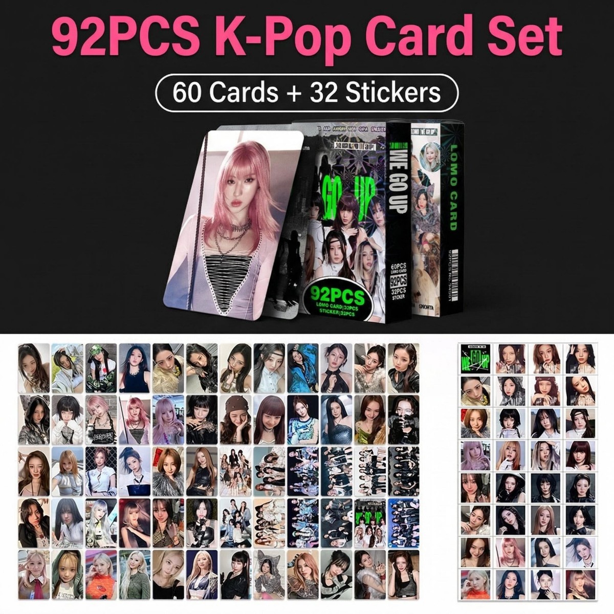 92Pcs BABY MONSTER LOMO Card S - Newborn Gift Set ulasan dan harga