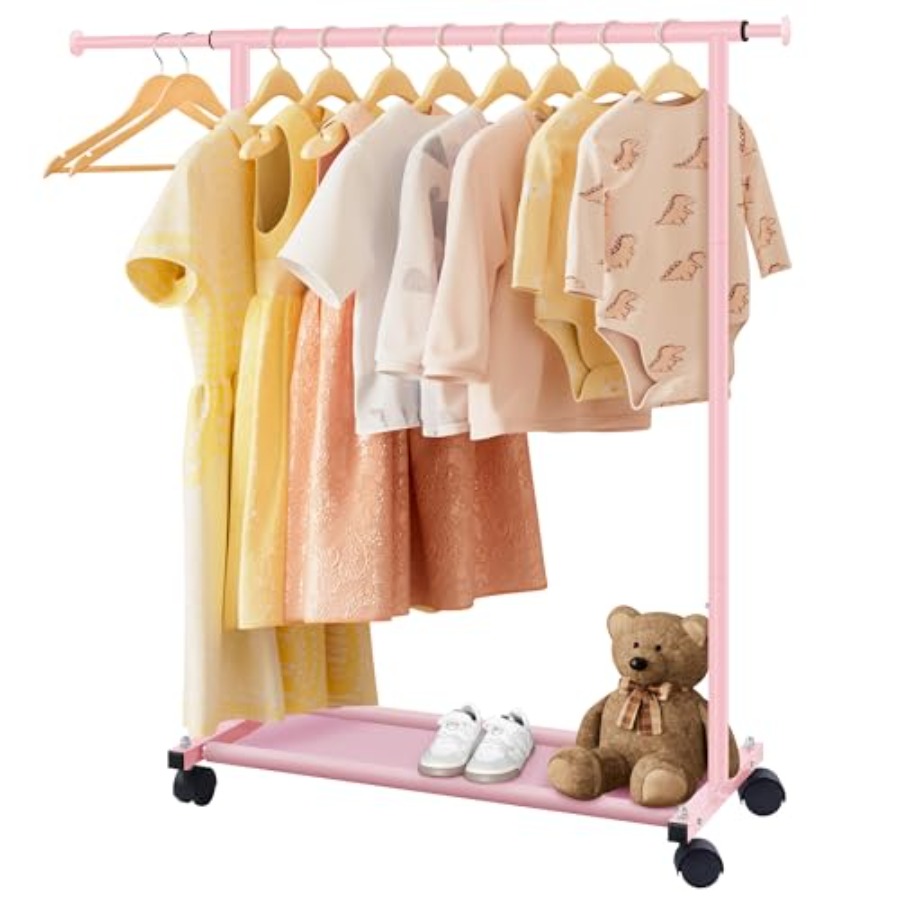 Small Garment Racks for Hangin - Baby Clothing Hanging Rack ulasan dan harga