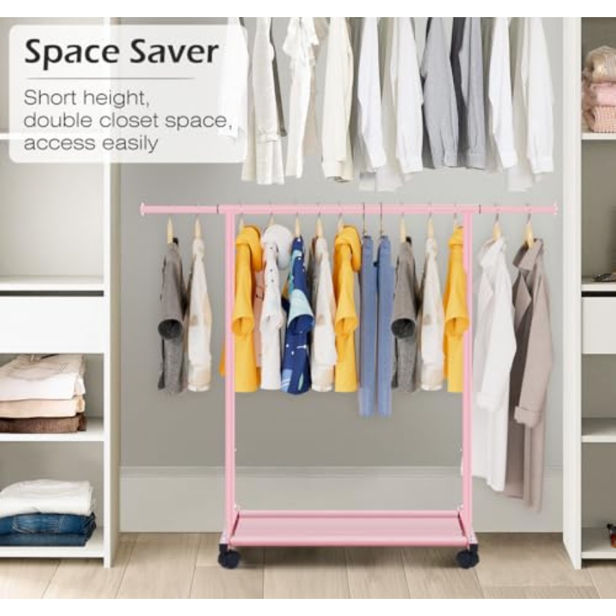 Small Garment Racks for Hangin - Baby Clothing Hanging Rack ulasan dan harga
