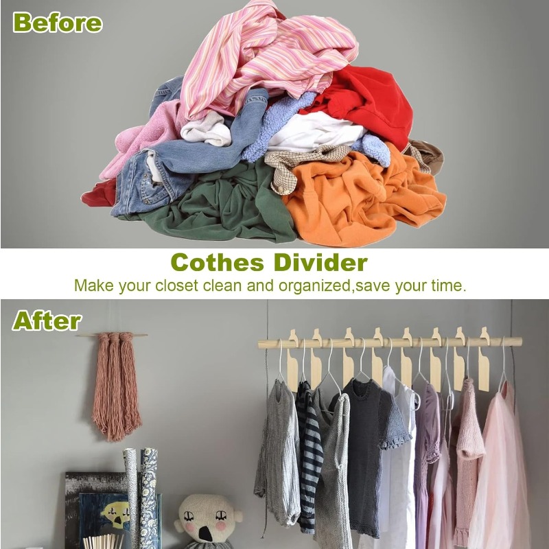 Blank Clothing Rack Divider, W - Baby Clothing Hanging Rack ulasan dan harga