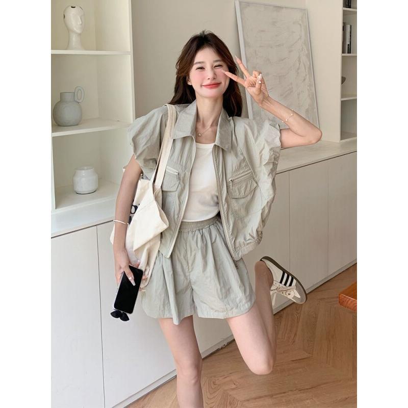 Women's Suit Fashion Two Piece - Summer Short Set ulasan dan harga