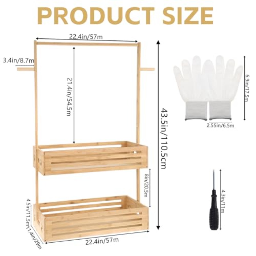 Extra Large Clothing Rack for  - Baby Clothing Hanging Rack ulasan dan harga
