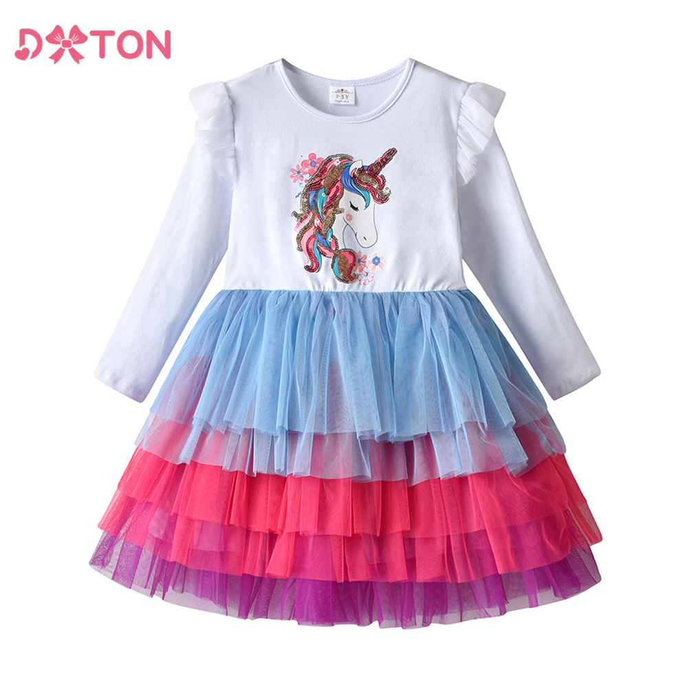 DXTON Children Cake Dress For  - Baby Clothing Layers ulasan dan harga