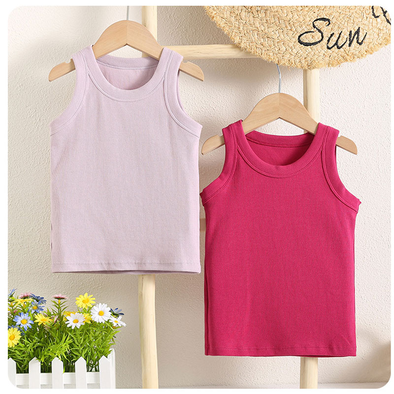 Kids Sleeveless T-shirts Candy - Baby Clothing Dividers ulasan dan harga