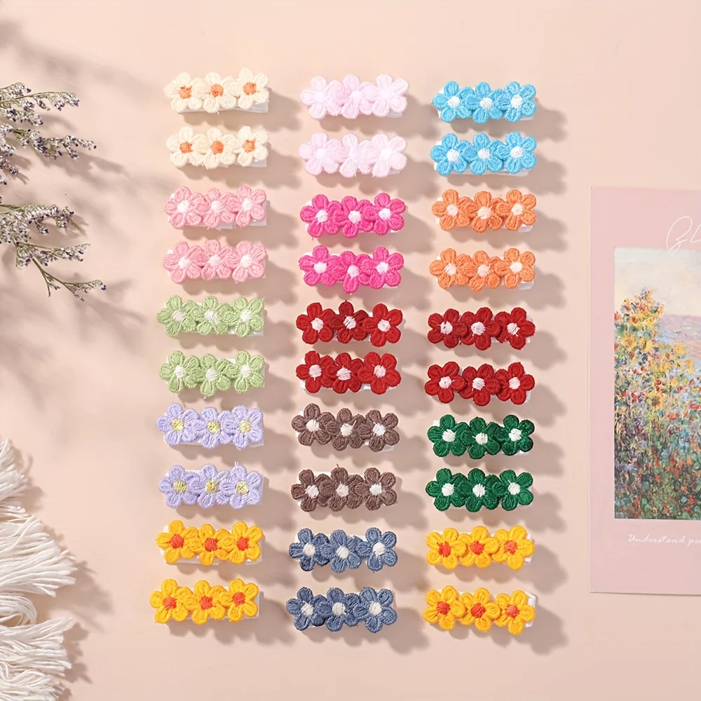 10Pcs/Set Baby Mini Flower Hai - Newborn Gift Set ulasan dan harga