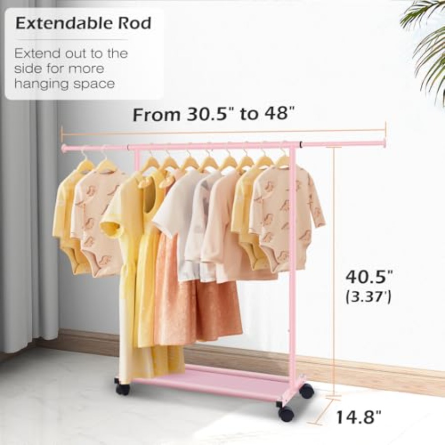 Small Garment Racks for Hangin - Baby Clothing Hanging Rack ulasan dan harga