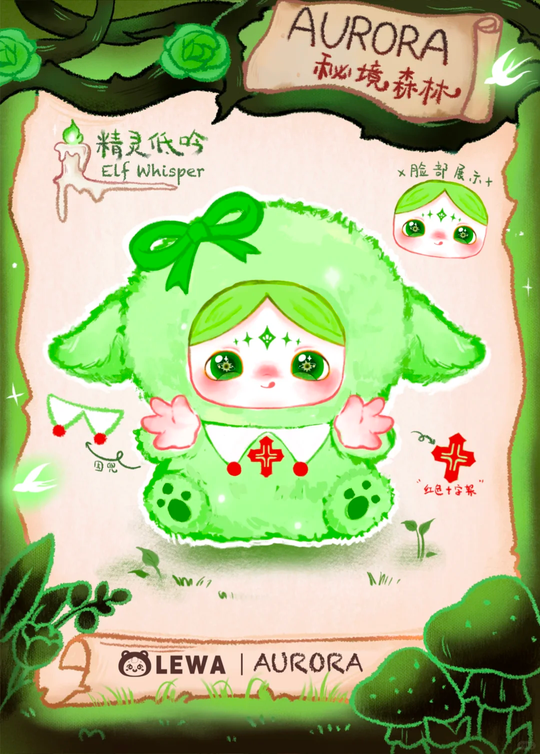 Lewa Aurora Plush Blind Box Au - Newborn Gift Set ulasan dan harga