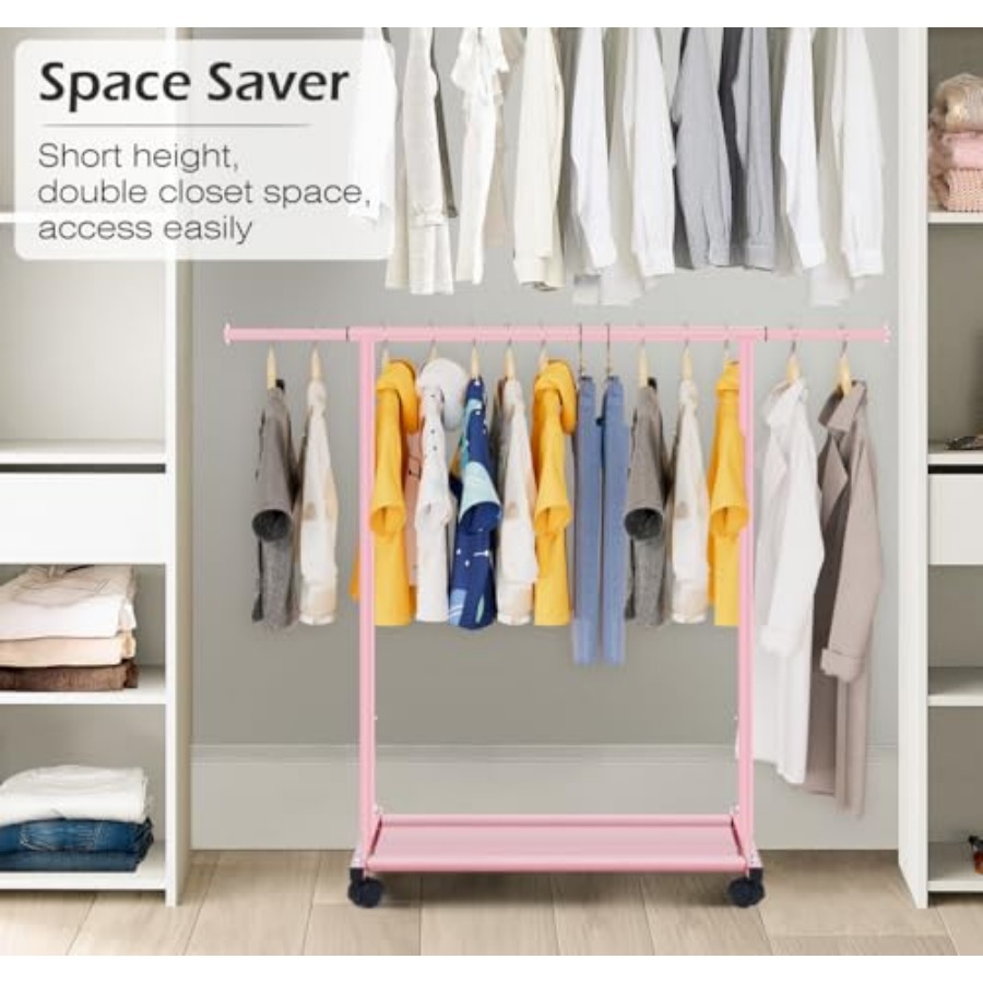 Small Garment Racks for Hangin - Baby Clothing Hanging Rack ulasan dan harga
