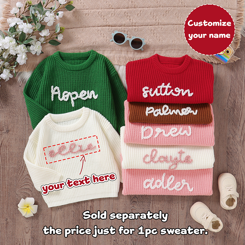 Baby Sweater Customize Exclusi - Baby Clothing Unique ulasan dan harga