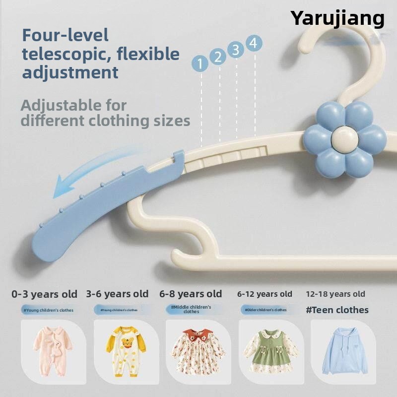 Thickened Baby Clothes Hanger  - Baby Clothing Hanging Rack ulasan dan harga