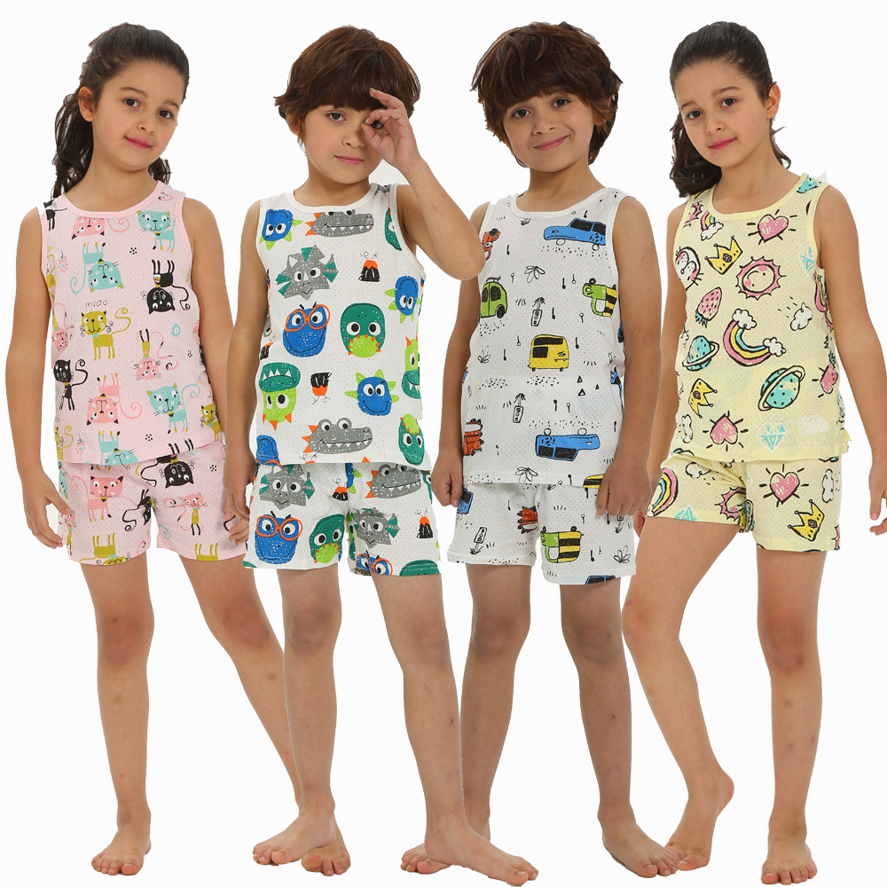 1 to 9 Years Summer Boys Pajam - Baby Clothing Dividers ulasan dan harga
