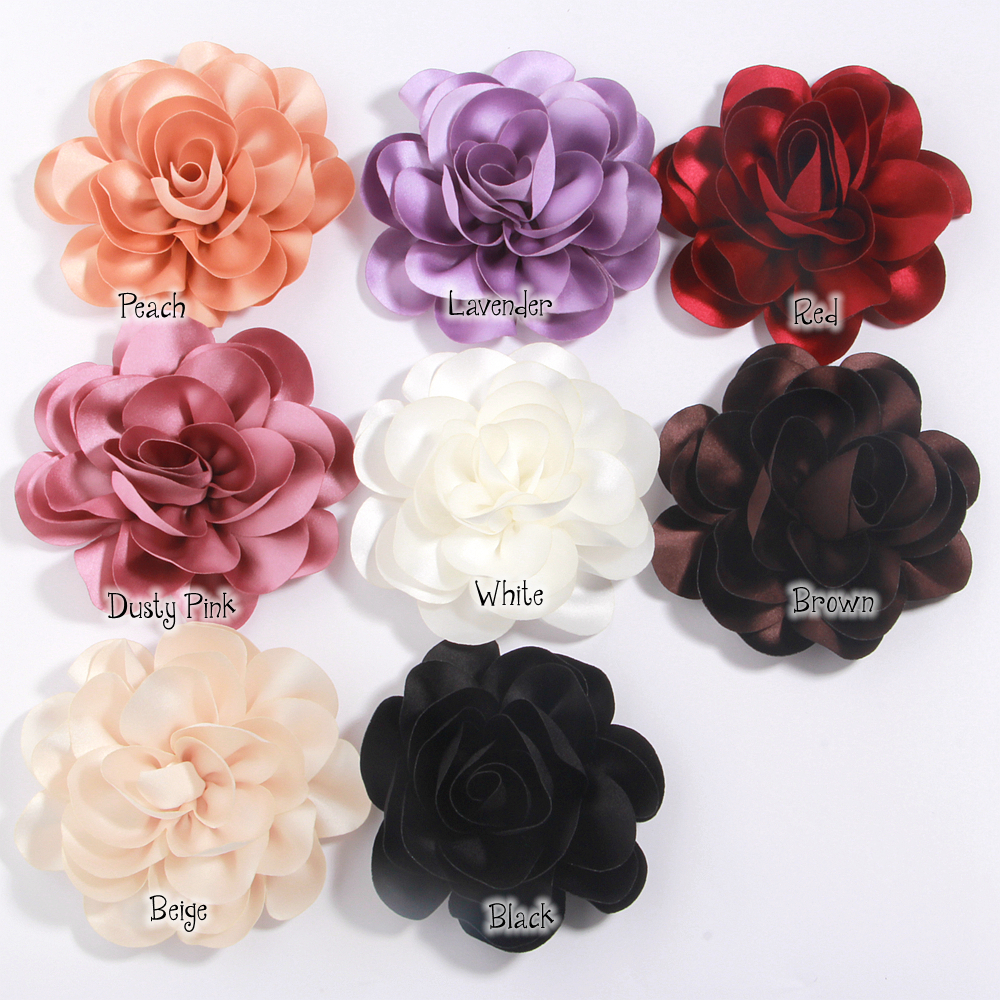 10Pcs 11CM French Satin Large  - Baby Clothing Unique ulasan dan harga