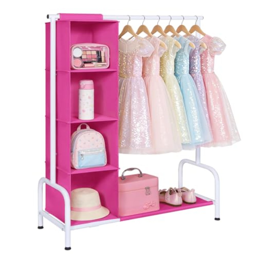 Clothing Rack with Hanging Org - Baby Clothing Hanging Rack ulasan dan harga