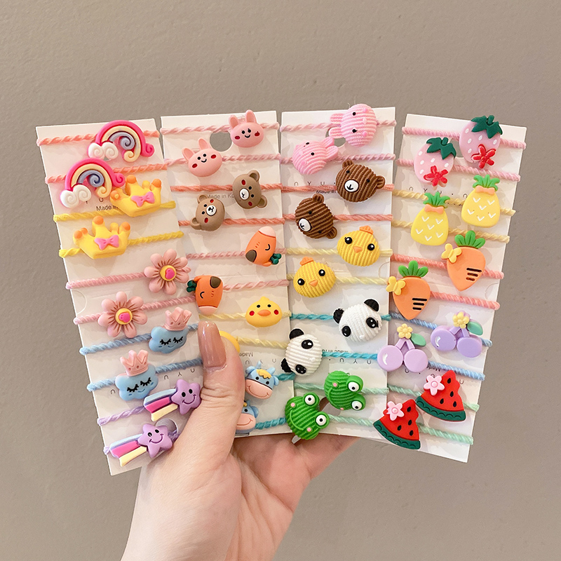 50 Pcs Girls Cartoon Fruit Ani - Newborn Gift Set ulasan dan harga