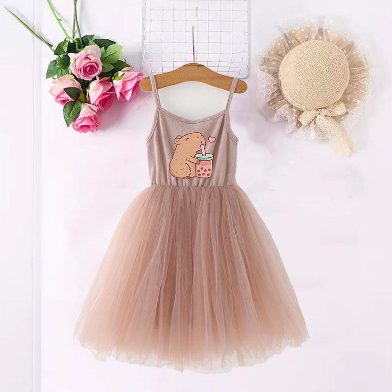Capybara Girls Dresses Anime P - Baby Clothing For Summer ulasan dan harga
