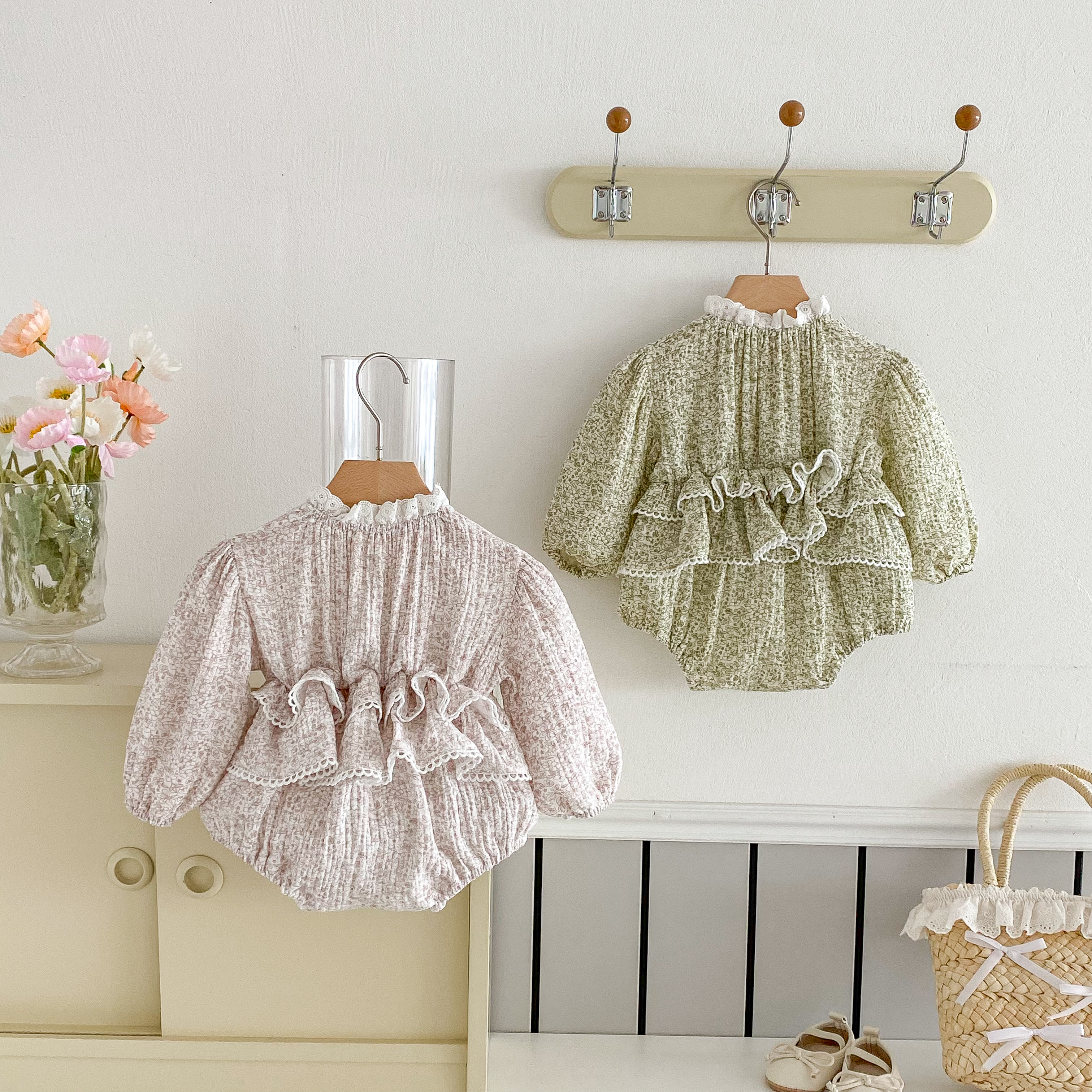 Sweet Newborn Baby Girls Doubl - Baby Clothing Layers ulasan dan harga