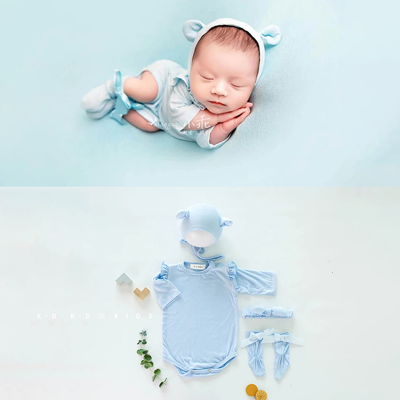 Baby Photo Knitted Bear Clothi - Baby Clothing Newborn ulasan dan harga