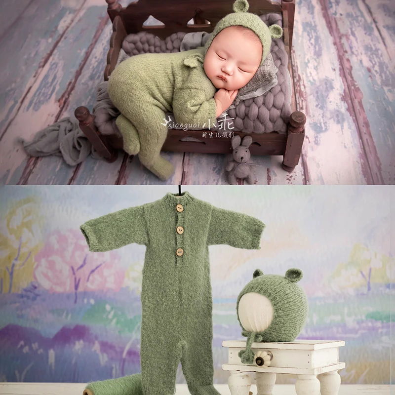 Baby Photo Knitted Bear Clothi - Baby Clothing Newborn ulasan dan harga