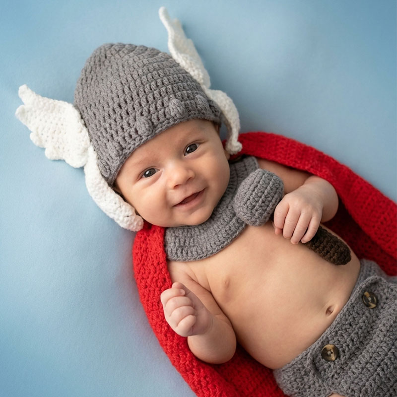 Newborn Photography Props Thor - Baby Clothing Newborn ulasan dan harga