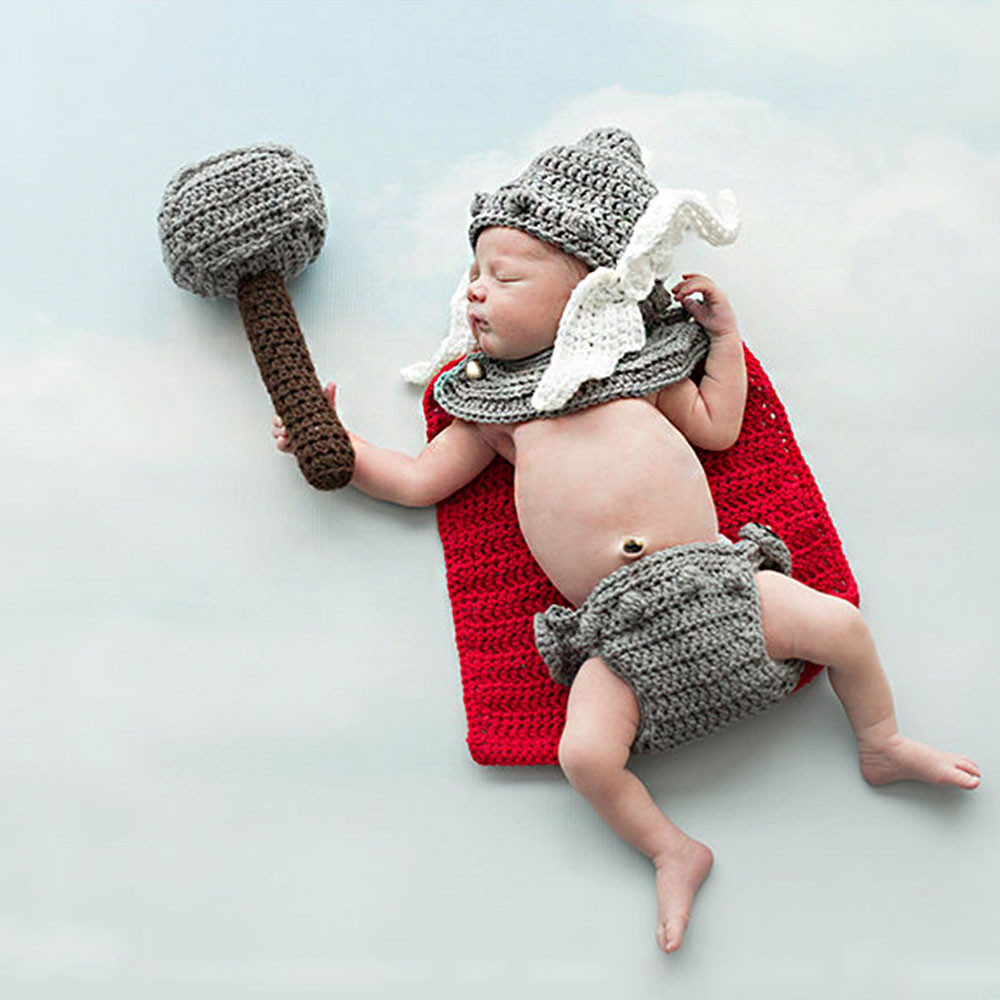 Newborn Photography Props Thor - Baby Clothing Newborn ulasan dan harga